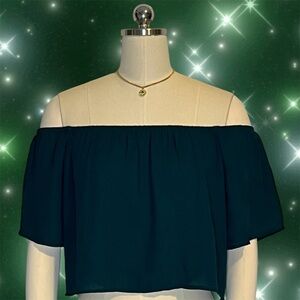 Forever21 Off-The-Shoulder Crop Top